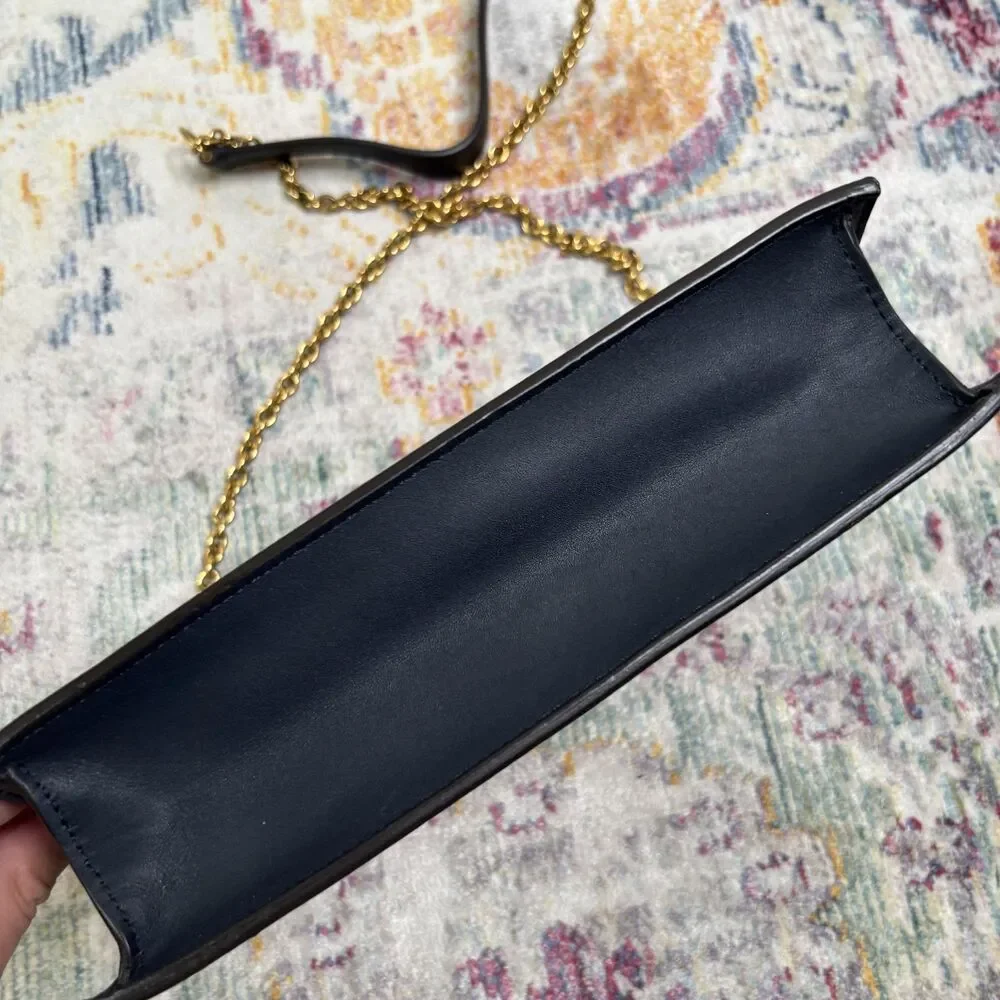 Celine Tricolor Envelope Pocket Zip Bag